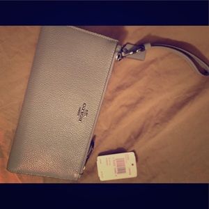 Coach Wristlet doublezip wallet
